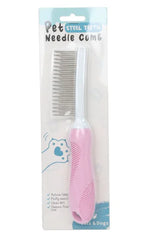 Pet Grooming Needle Comb for Cleaning Fur (Single Piece) | pet-grooming-needle-comb-for-cleaning-fur-single-piece | Pet GFrooming